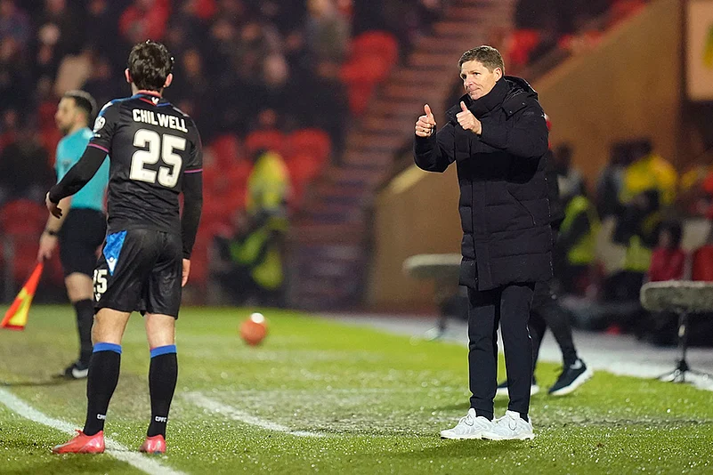 Britain Soccer FA Cup Doncaster Rovers and Crystal Palace match: Oliver Glasner