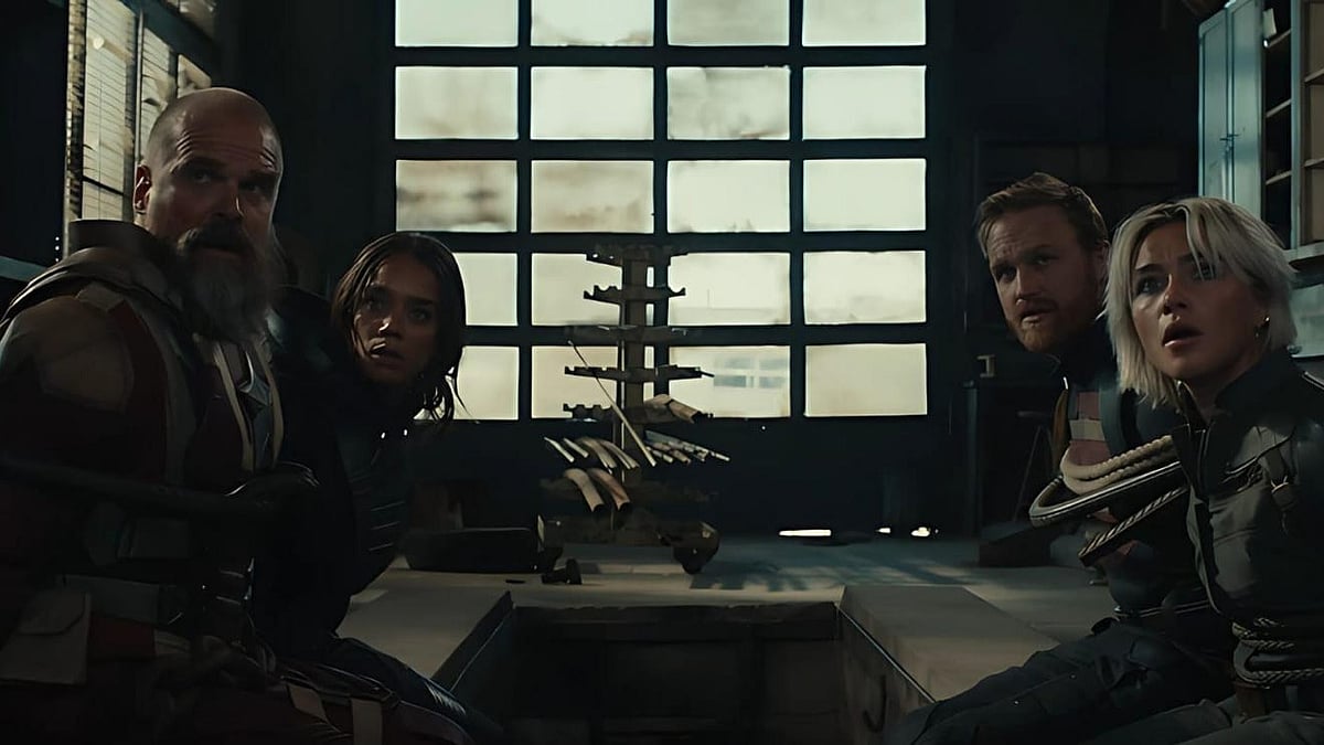 A still from Thunderbolts trailer - X