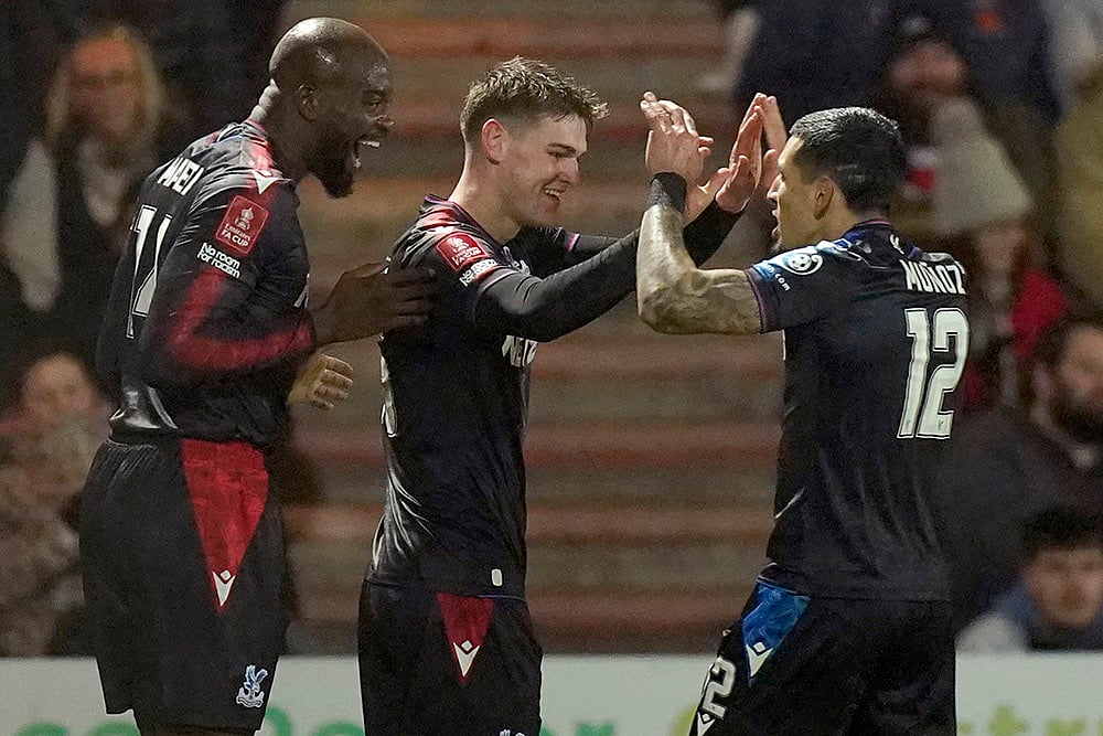 Britain Soccer FA Cup Doncaster Rovers and Crystal Palace match: Justin Devenny