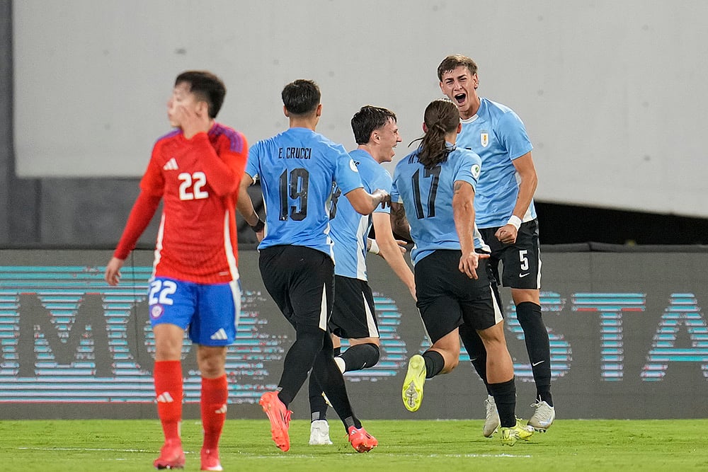 Chile U20 vs Uruguay U20 Soccer South American U20 Championship: Juan Rodriguez