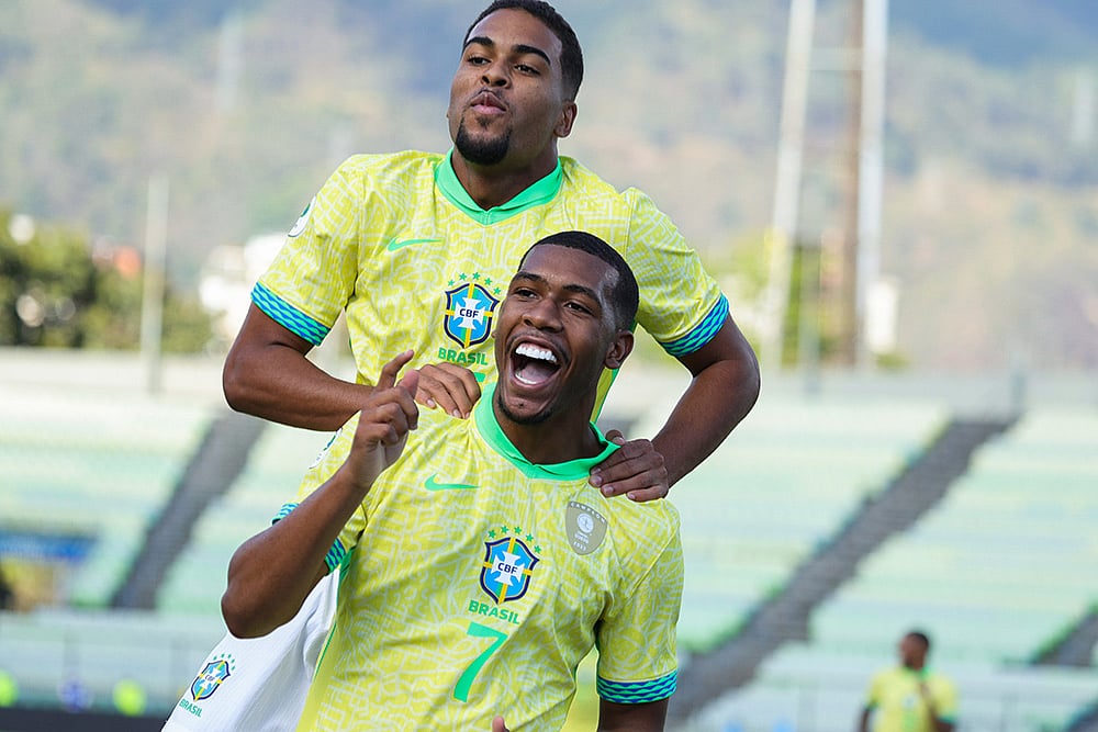 Paraguay U20 vs Brazil U20 Soccer South American U20 Championship: Rayan 