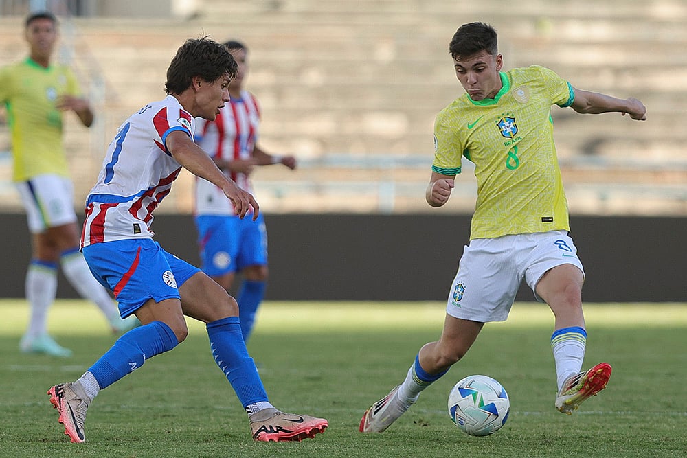 Paraguay U20 vs Brazil U20 Soccer South American U20 Championship: Octavio Alfonso