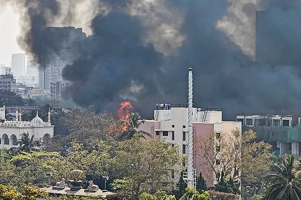 Fire in Mumbai