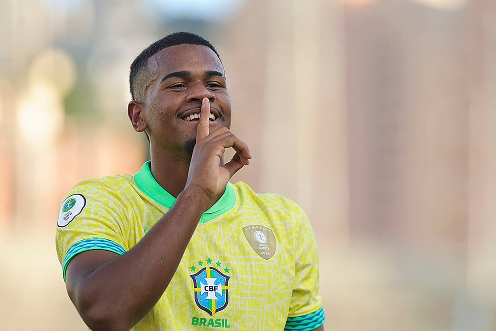 Paraguay U20 vs Brazil U20 Soccer South American U20 Championship: Allison Santana