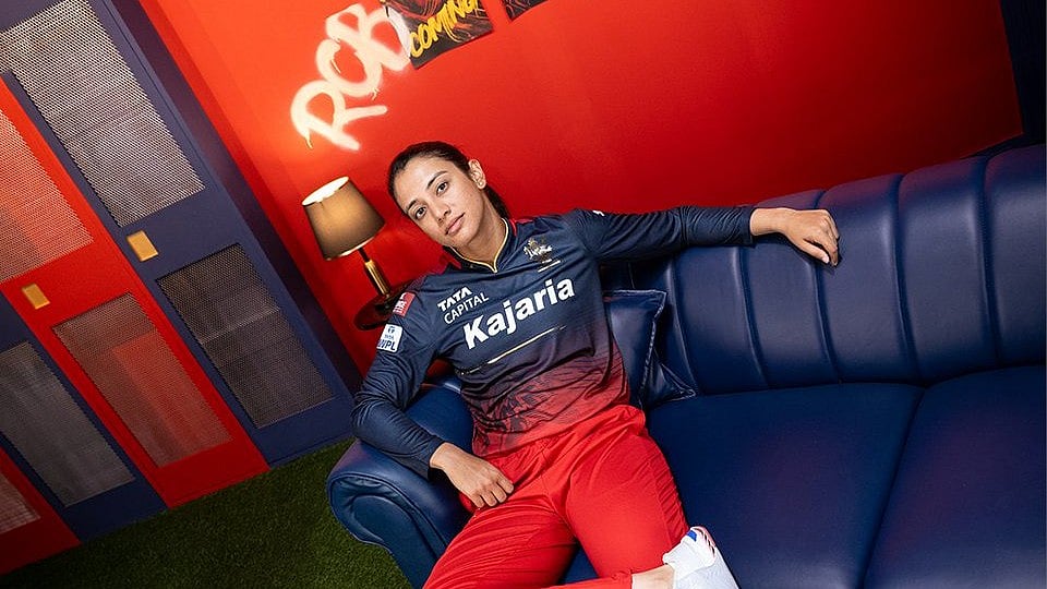 X/WPLT20 : RCB skipper Smriti Mandhana striking a confident pose.