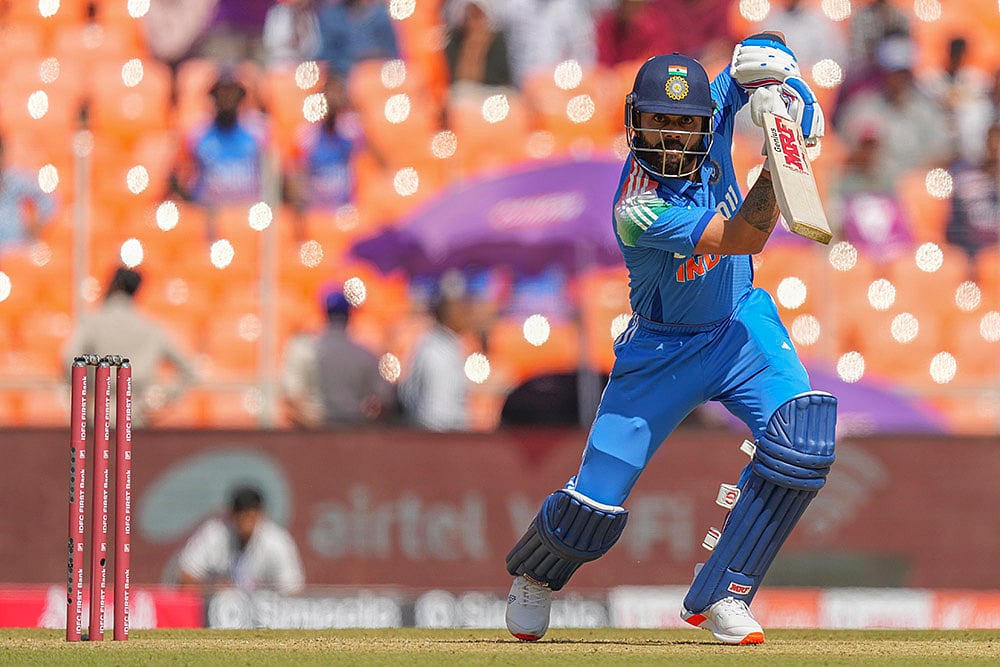 India Vs England IND vs ENG 3rd ODI Cricket Live Pics From Ahmedabad: Virat Kohli