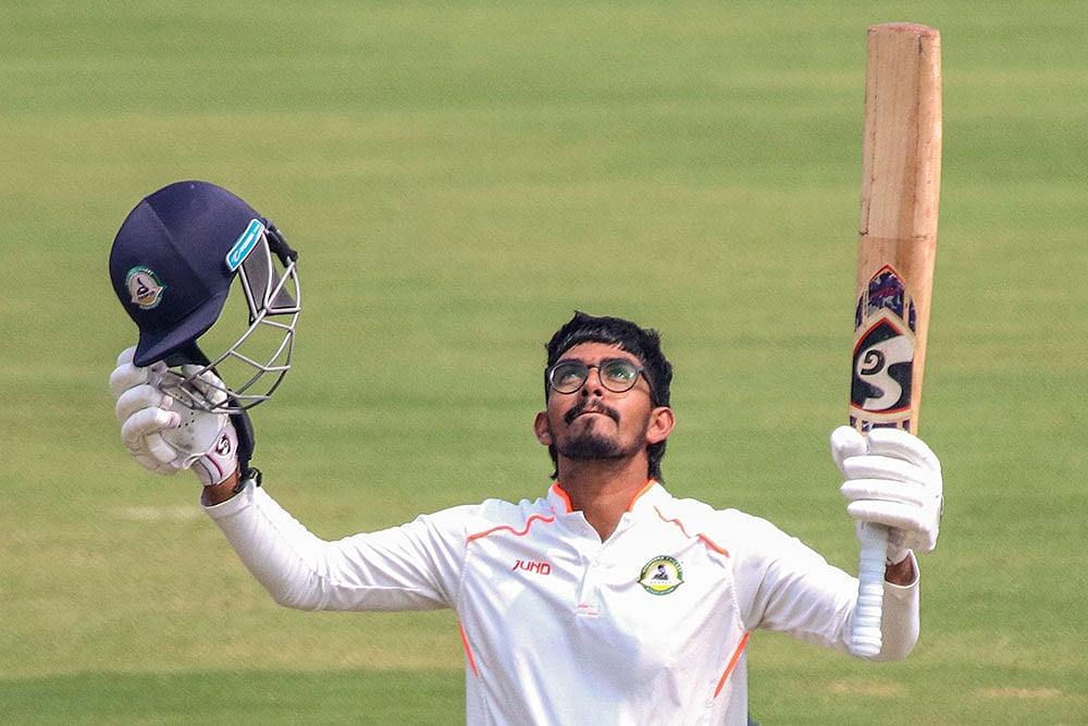 | Photo: PTI : Vidarbha vs Tamil Nadu, 2nd Quarter Final