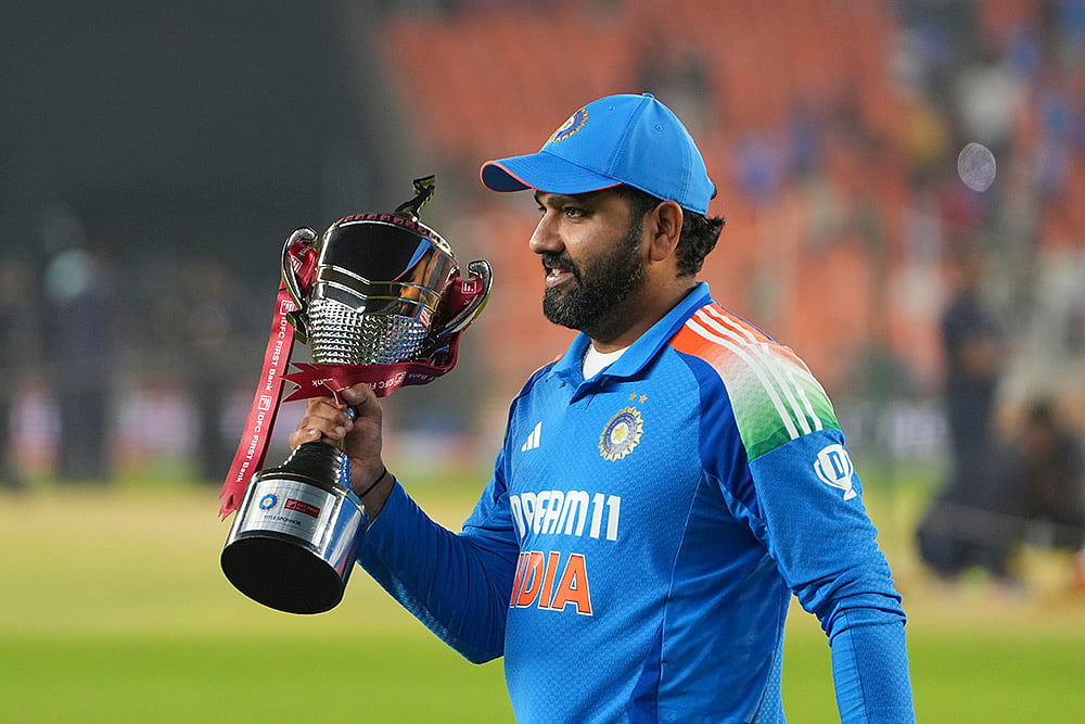 India Vs England IND vs ENG 3rd ODI Cricket Live Pics From Ahmedabad: Rohit Sharma 