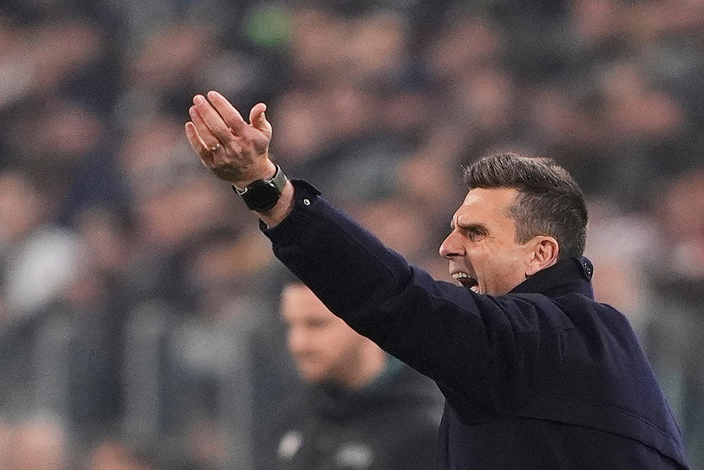 Italy Soccer Champions League playoff first leg Juventus and PSV Eindhoven: Thiago Motta