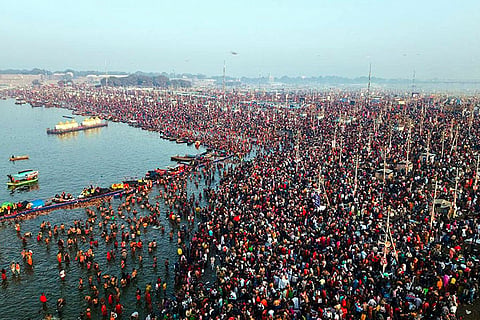 Maha Kumbh 2025,  Maghi Purnima Snan: Devotees gather at the Sangam