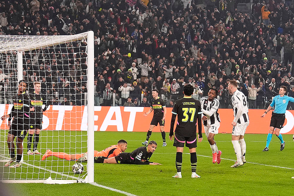 Italy Soccer Champions League playoff first leg Juventus and PSV Eindhoven: Samuel Mbangula