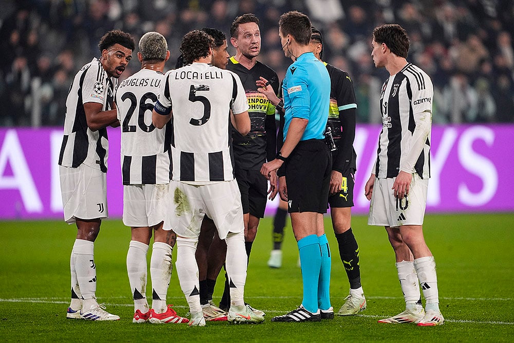 Italy Soccer Champions League playoff first leg Juventus and PSV Eindhoven: Luuk de Jong