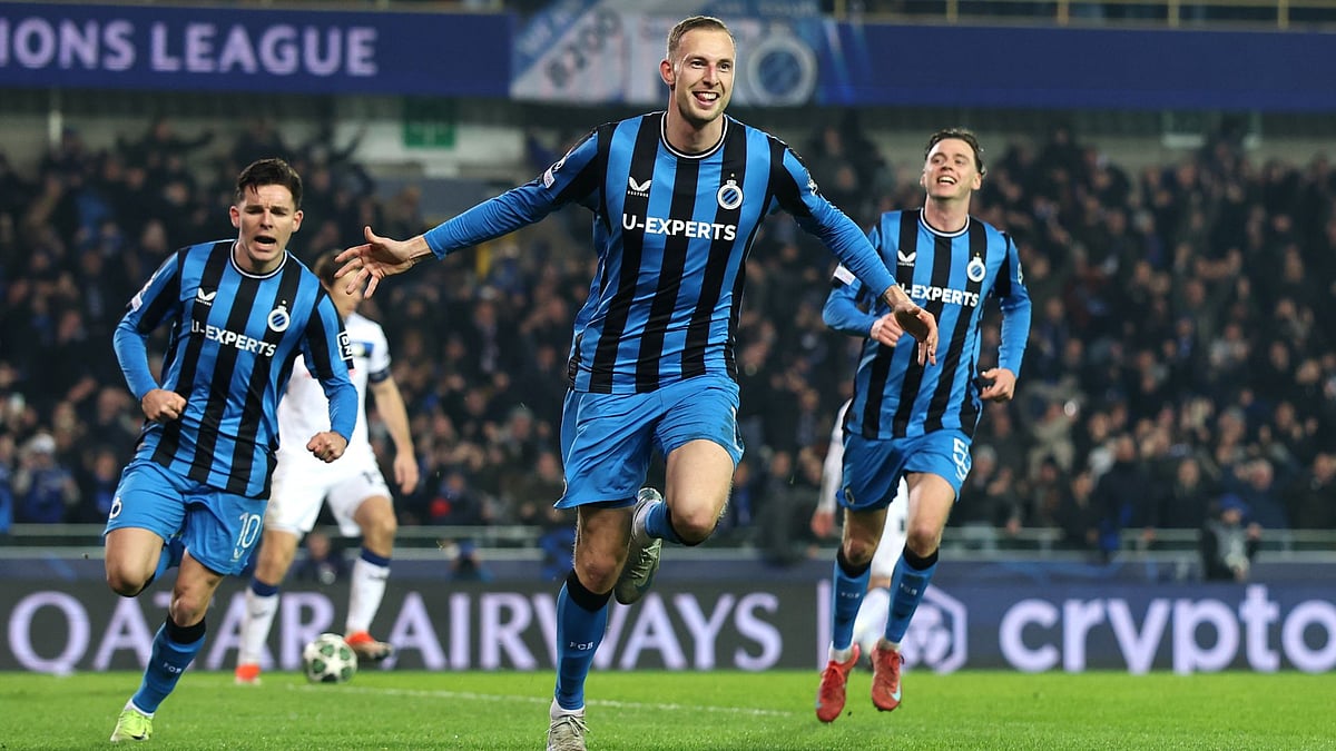 Nilsson celebrates his last-gasp penalty - null