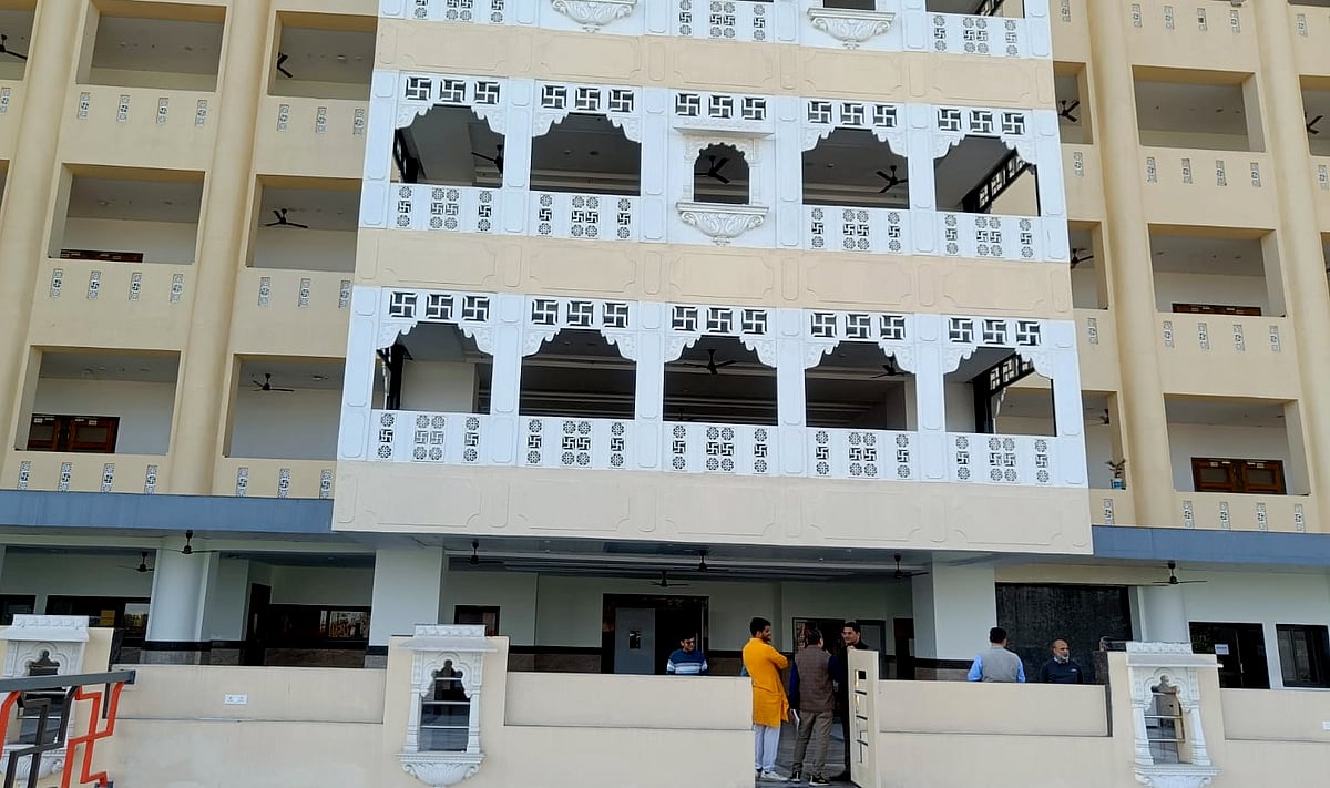 Rebuilt RSS office in Delhi