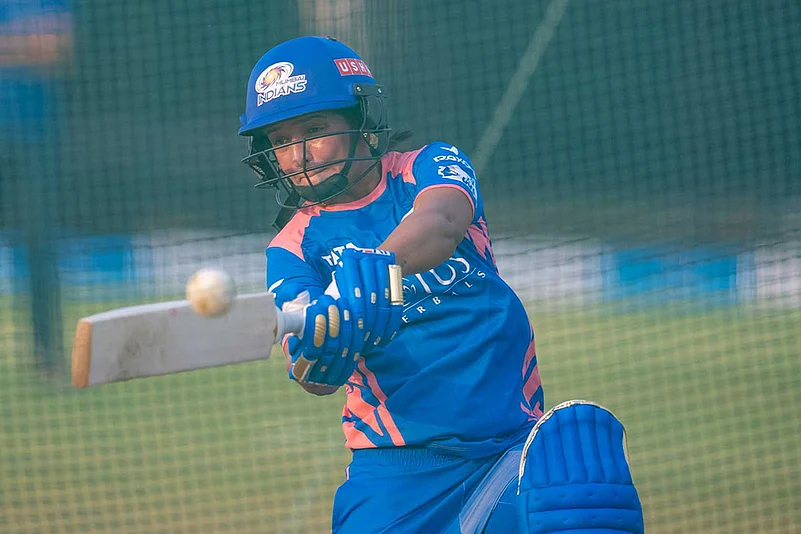 Womens Premier League WPL 2025 Mumbai Indians MI Training photos: Harmanpreet Kaur