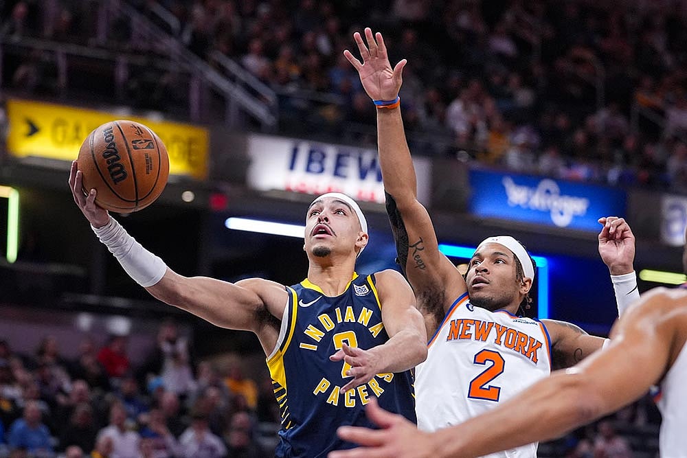 NBA Basketball: Indiana Pacers vs New York Knicks