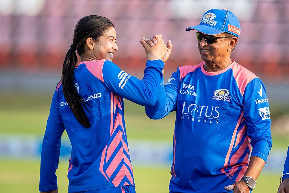 Womens Premier League WPL 2025 Mumbai Indians MI Training photos: Amandeep Kaur