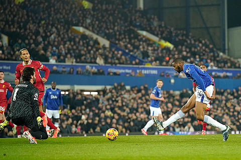 EPL 2024-25: Everton's Beto scores his side's opening goal 