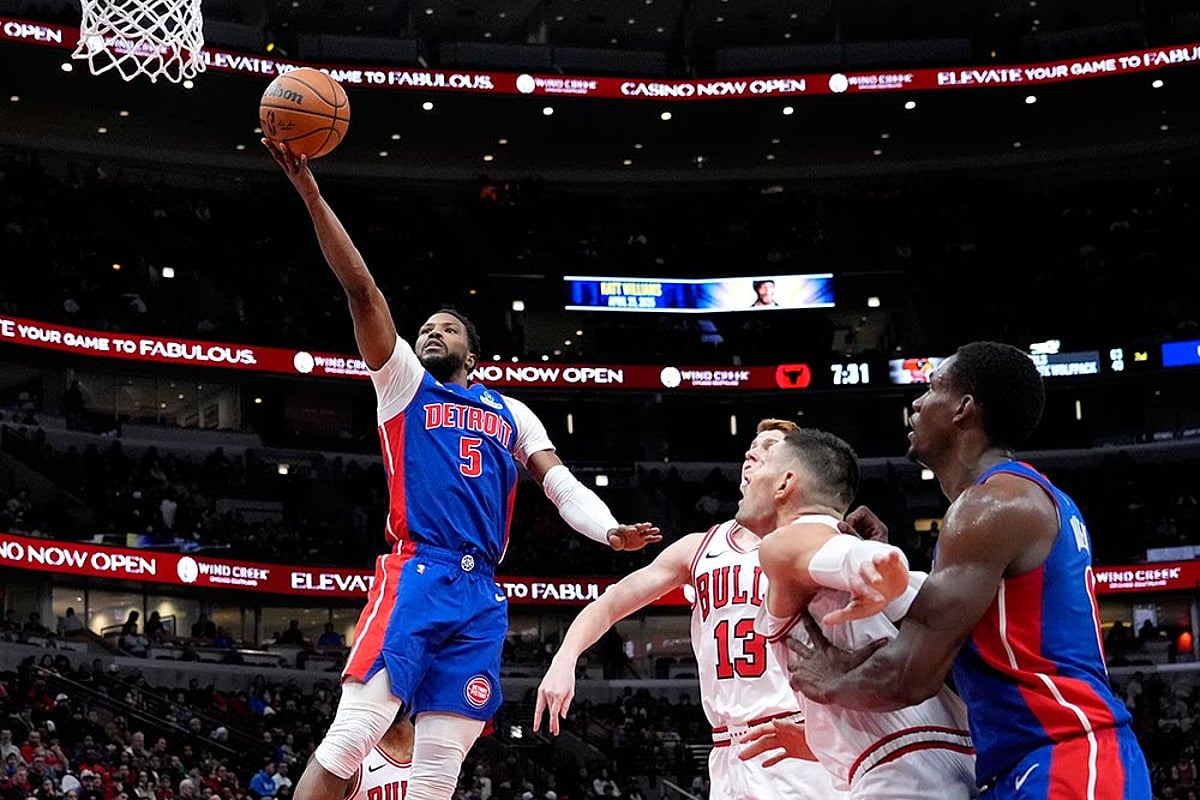 NBA: Detroit Pistons vs Chicago Bulls