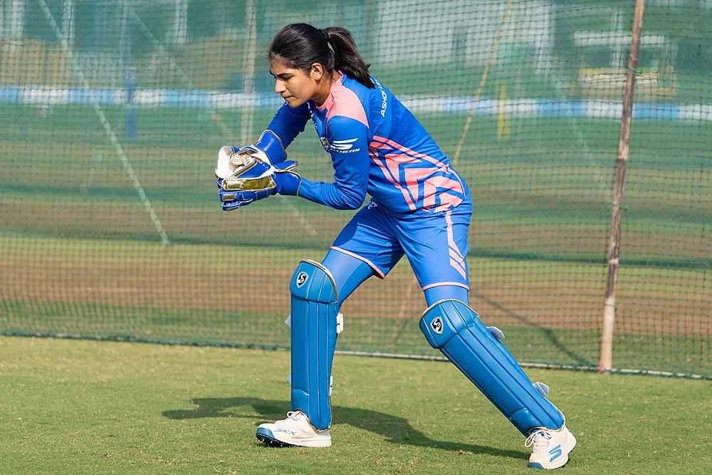 | Photo Courtesy: Mumbai Indians : India At ICC Women's World Cup 2025: Uma Chetry Replaces Injured Yastika Bhatia