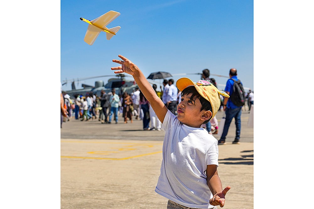 15th edition of Aero India 2025 Air Show at Yelahanka air base in Bengaluru: 