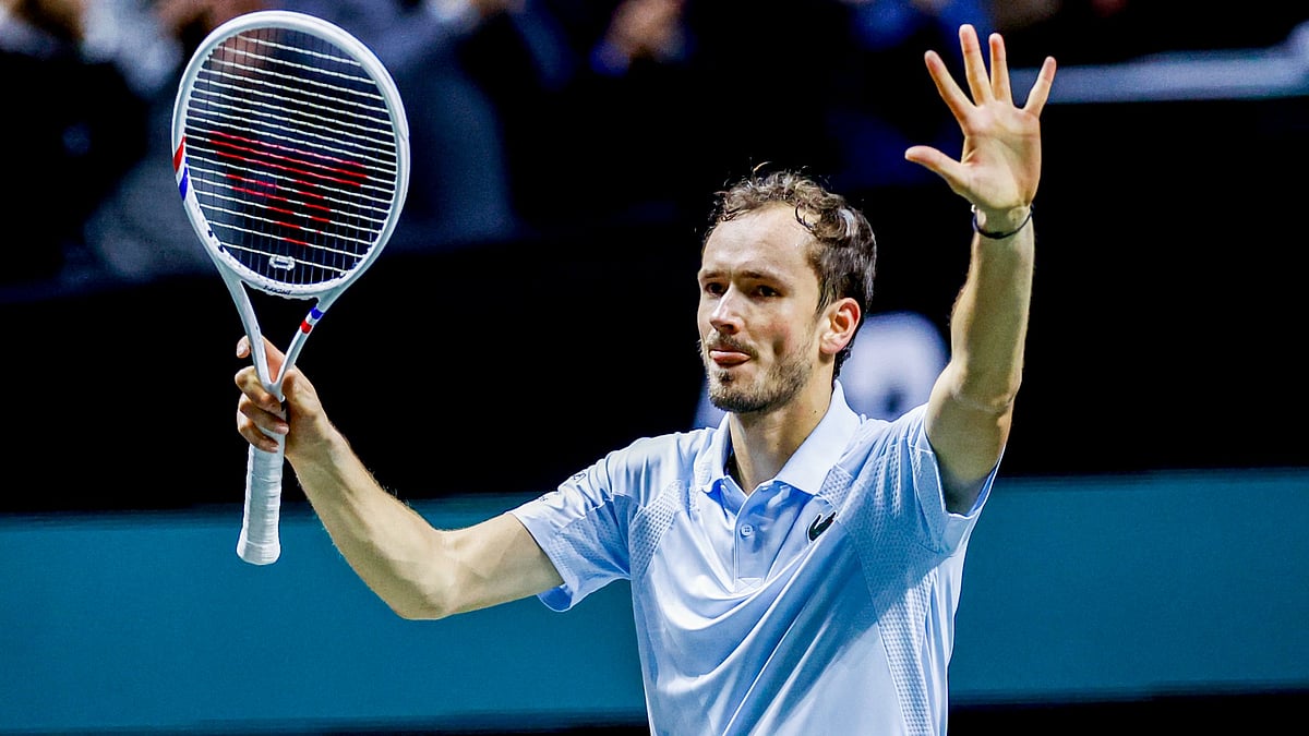 Daniil Medvedev cruised through in Marseille