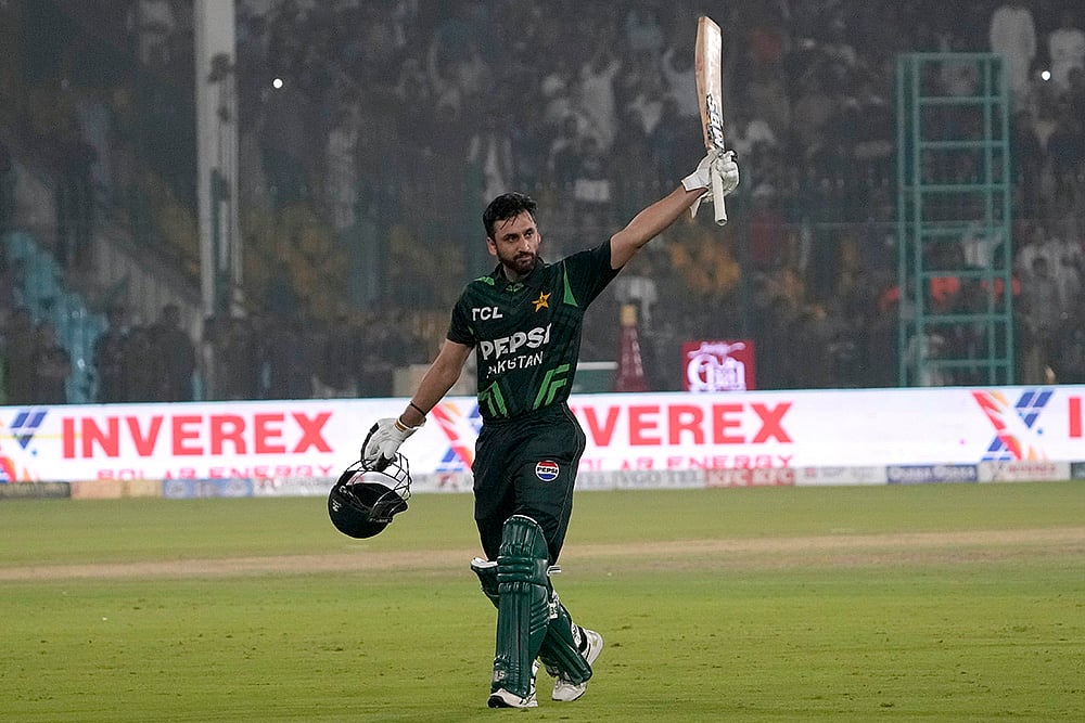 Pakistan Tri-series ODI cricket Pakistan vs South Africa match Pics: Salman Ali Agha