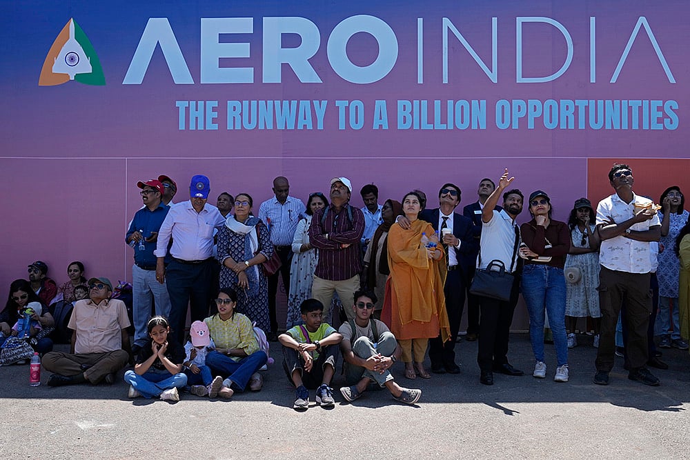 15th edition of Aero India 2025 Air Show at Yelahanka air base in Bengaluru: 