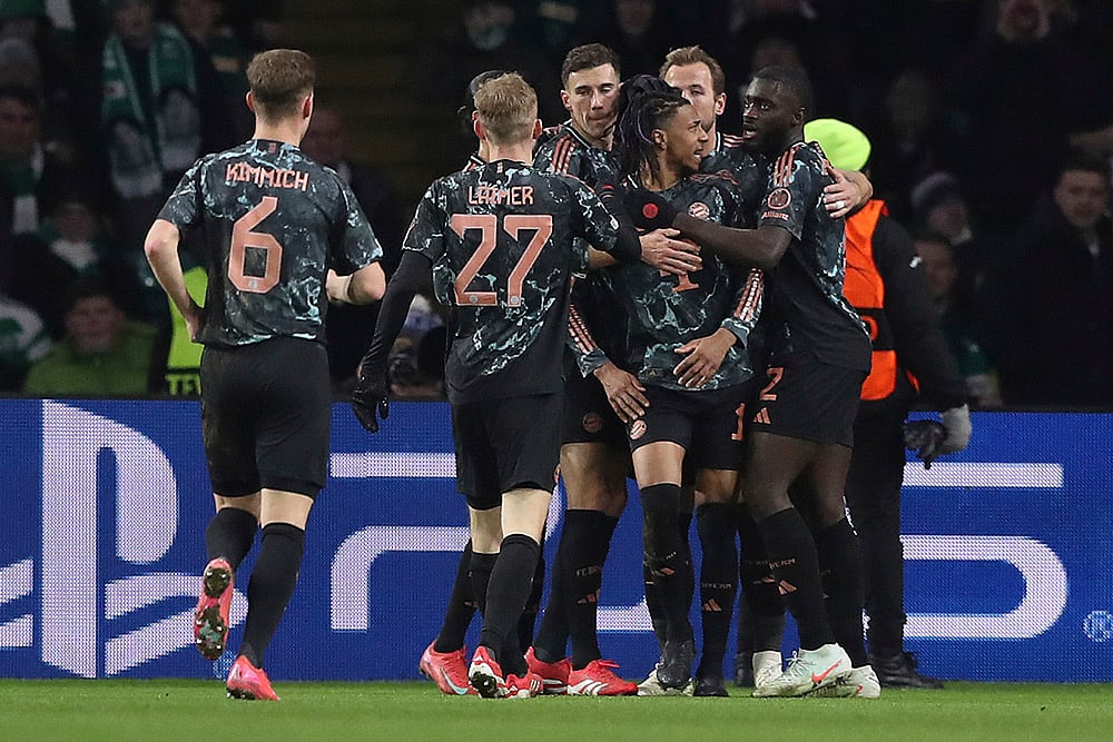 Britain Soccer Champions League playoff first leg Celtic Glasgow Vs Bayern Munich: Michael Olise
