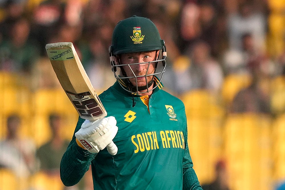 Pakistan Tri-series ODI cricket Pakistan vs South Africa match Pics: Heinrich Klaasen