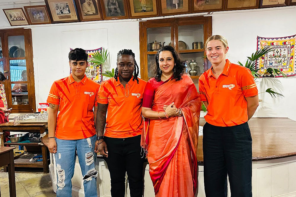 Womens Premier League WPL 2025 Gujarat Giants photos: Radhikaraje Gaekwad 