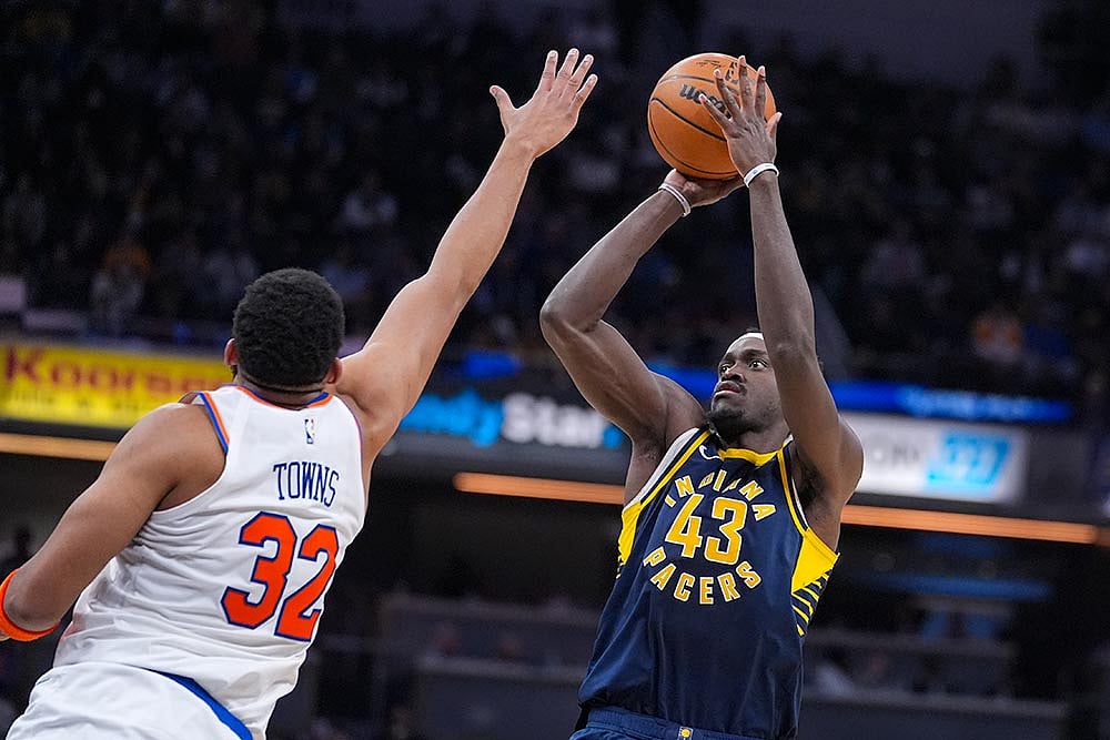NBA Basketball Game: Indiana Pacers vs New York Knicks