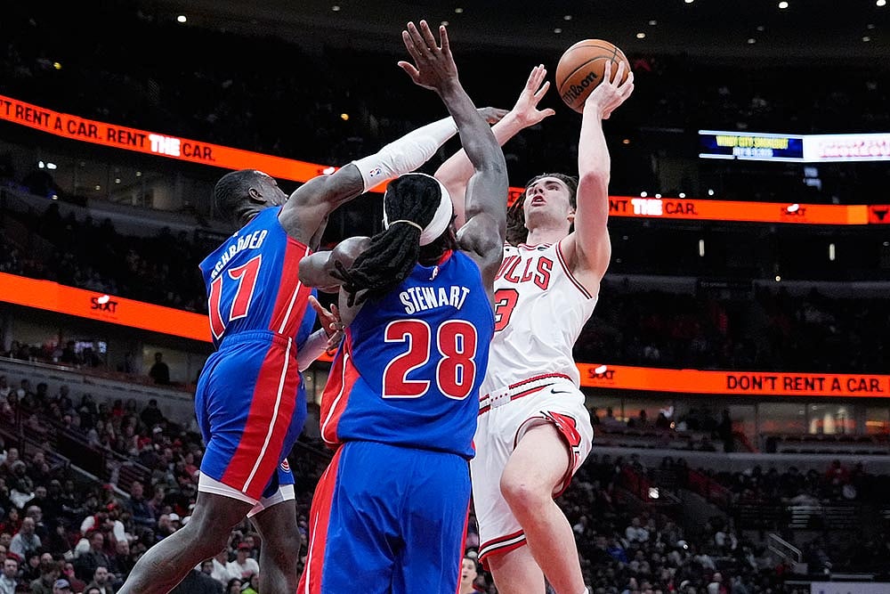 Basketball: Detroit Pistons vs Chicago Bulls