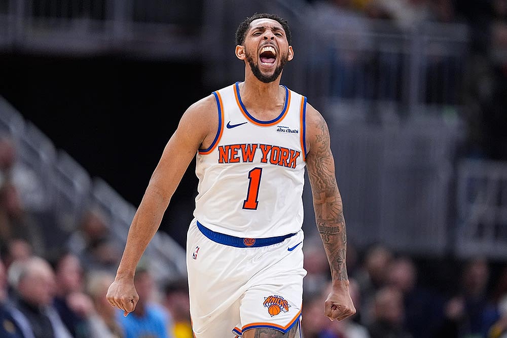 NBA Basketball Game: New York Knicks vs Indiana Pacers