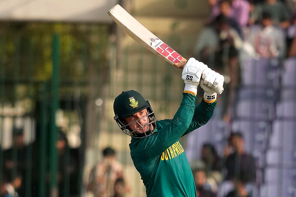 Pakistan Tri-series ODI cricket Pakistan vs South Africa match Pics: Mathew Breetzke
