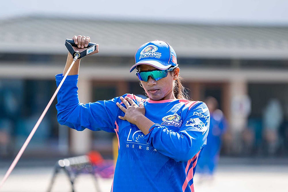 Womens Premier League WPL 2025 Mumbai Indians MI Training photos: Keerthana Balakrishnan