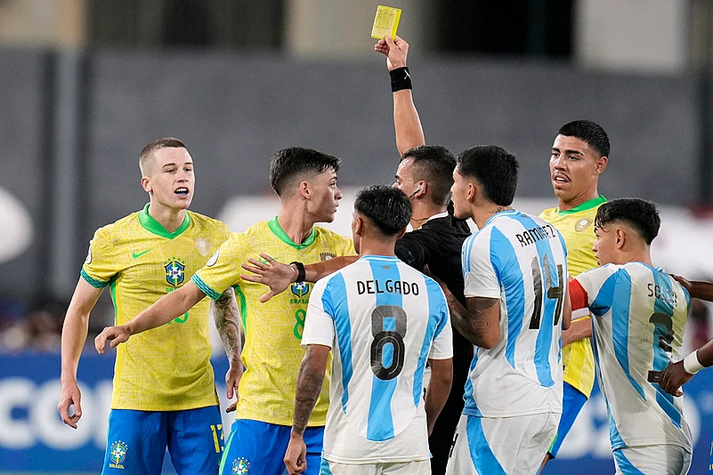 U-20 South American Soccer Championship 2025 Brazil vs Argentina: Mathias de Armas