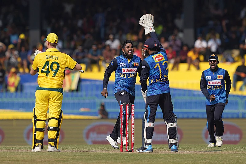 Sri Lanka vs Australia Cricket SL vs AUS 2nd ODI match pics from Colombo: Wanindu Hasaranga