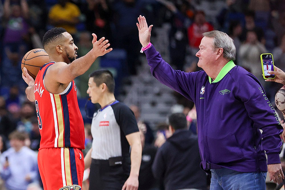 NBA Basketball game New Orleans Pelicans vs Sacramento Kings: CJ McCollum