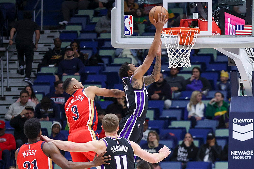 NBA Basketball game New Orleans Pelicans vs Sacramento Kings: CJ McCollum