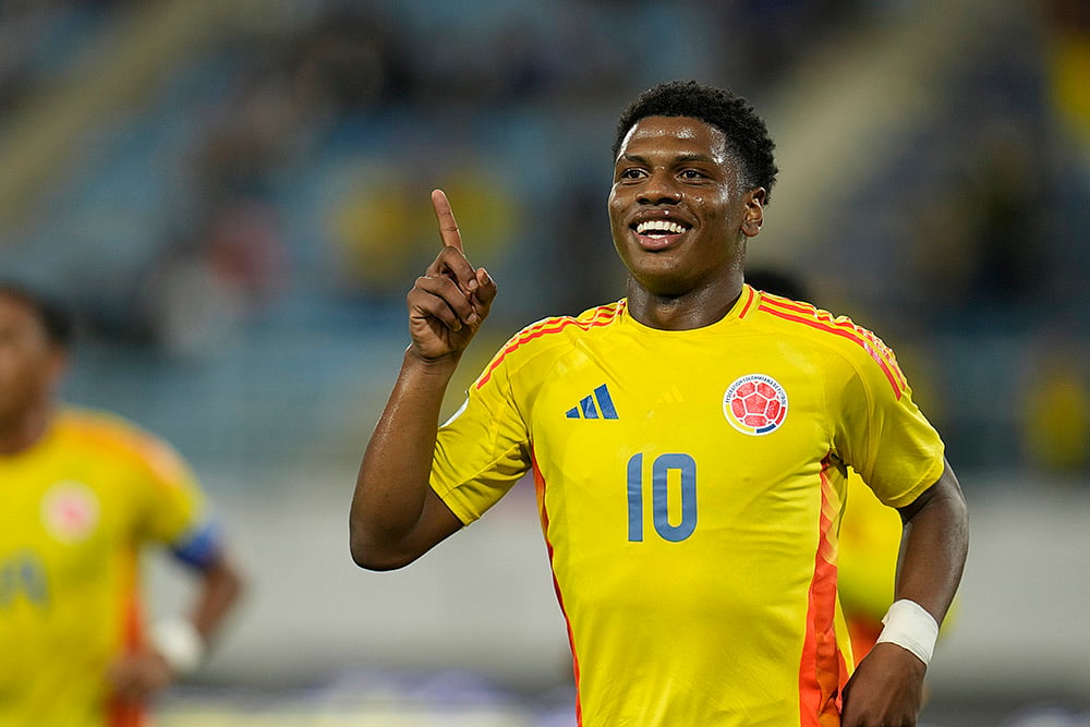 U-20 South American Soccer Championship 2025 Colombia vs Chile: Oscar Perea