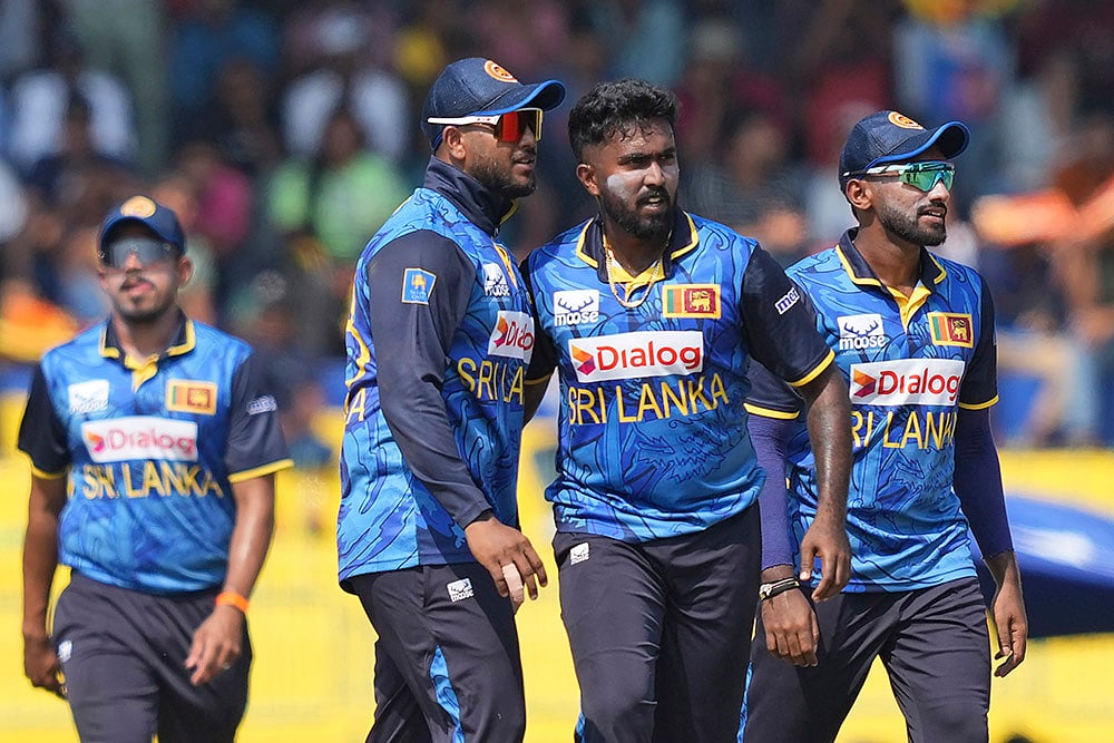 Sri Lanka vs Australia Cricket SL vs AUS 2nd ODI match pics from Colombo: Asitha Fernando