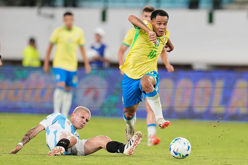 U-20 South American Soccer Championship 2025 Brazil vs Argentina: Franco Mastantuono