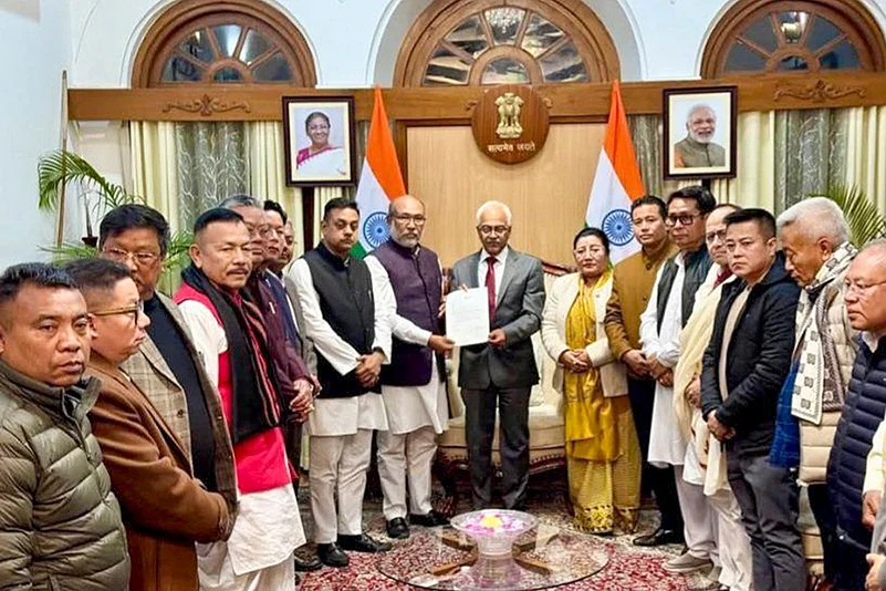 Manipur Chief Minister N Biren Singh submits his resignation