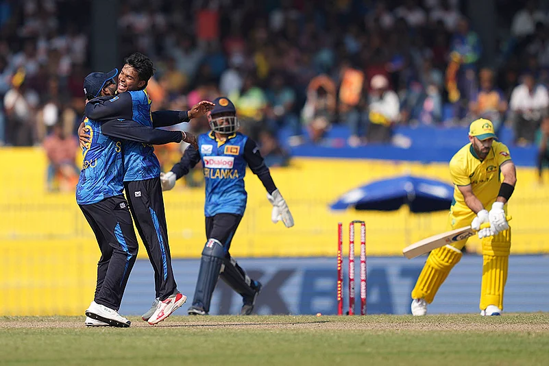 Sri Lanka vs Australia Cricket SL vs AUS 2nd ODI match pics from Colombo: Danith Wellalage