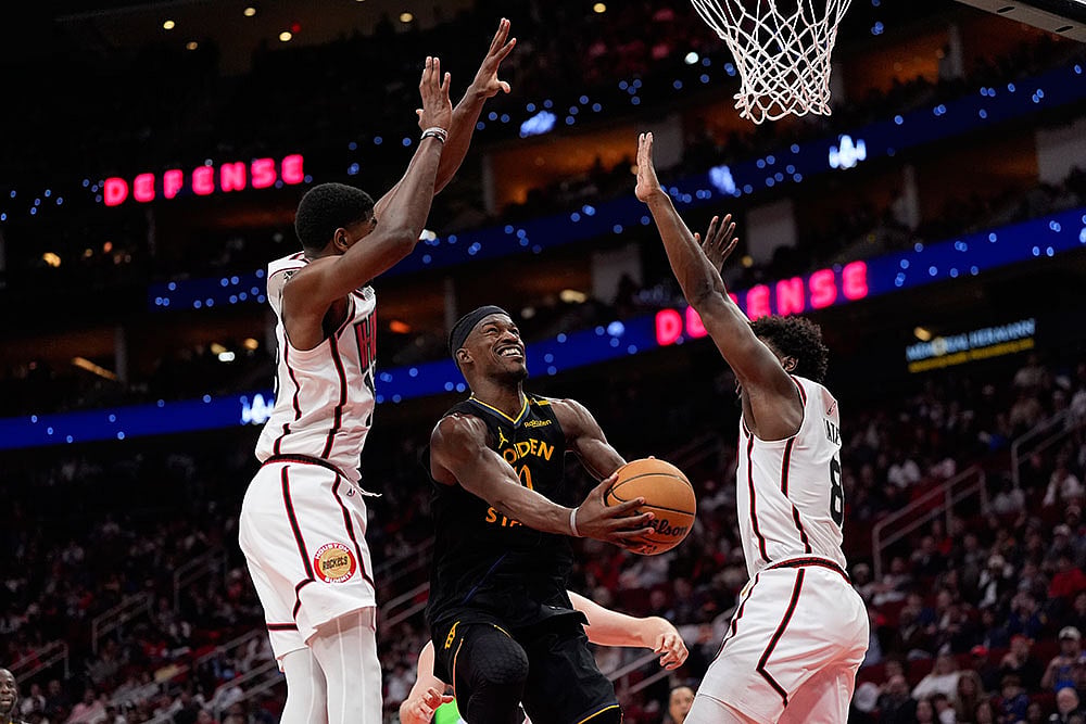 Basketball: Houston Rockets vs Golden State Warriors