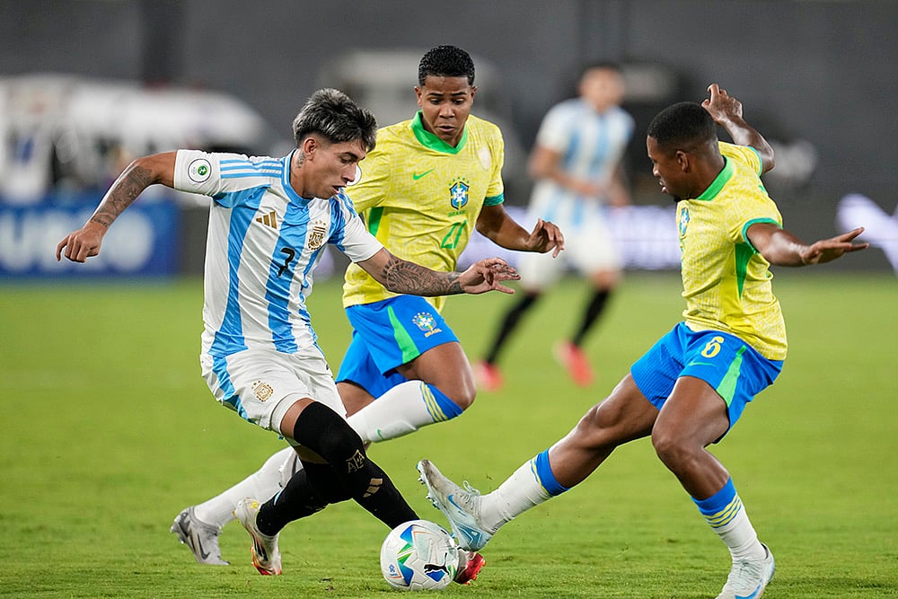 U-20 South American Soccer Championship 2025 Brazil vs Argentina: Maher Carrizo