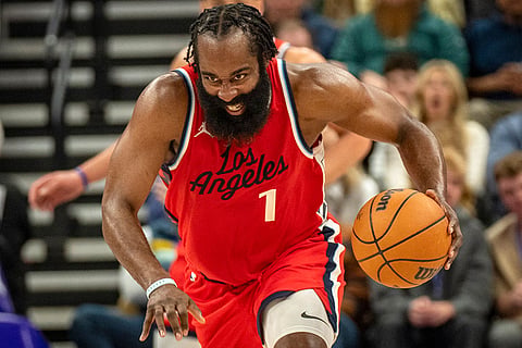 Clippers Jazz Basketball