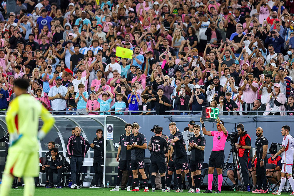 | Photo: AP/Mike Carlson : MLS Soccer Match: Orlando City Vs Inter Miami