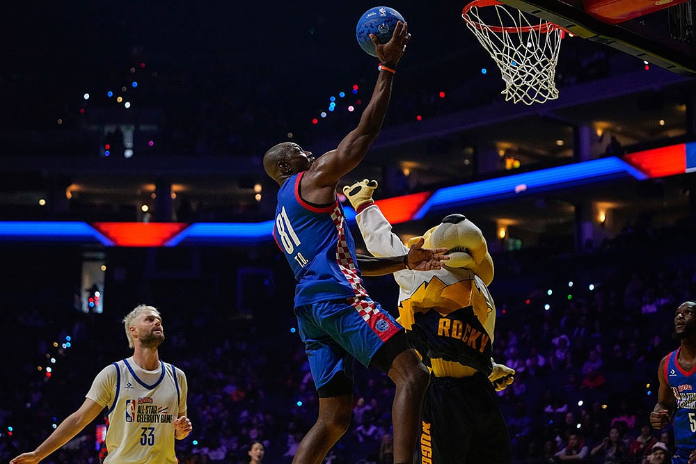 All Star Celebrity Game Basketball